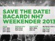 Bacardi NH7 Weekender Date, Ticket, Lineup and Venue Details